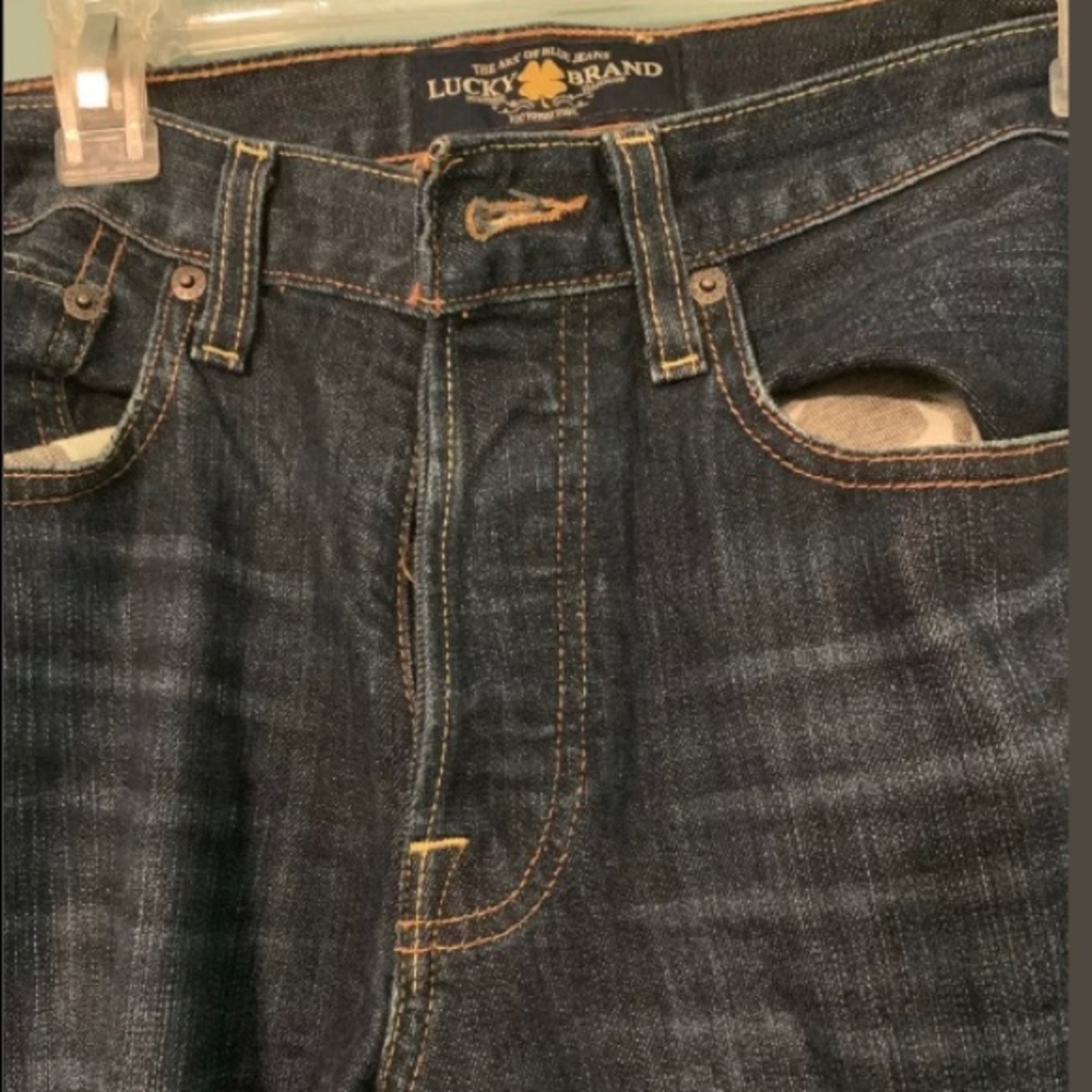 Lucky Brand 33 X 34 121 HERITAGE SLIM Button Fly